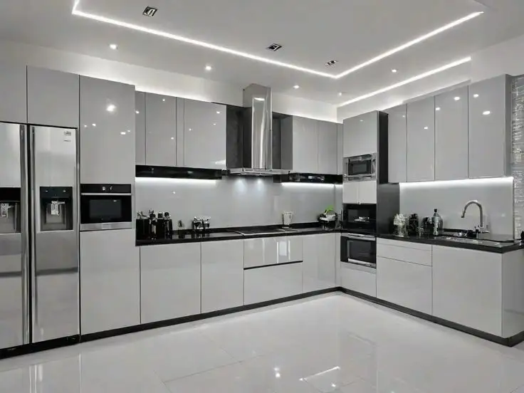 Expert L-Shaped Kitchen Interior Designs in Lucknow-HouseCraft